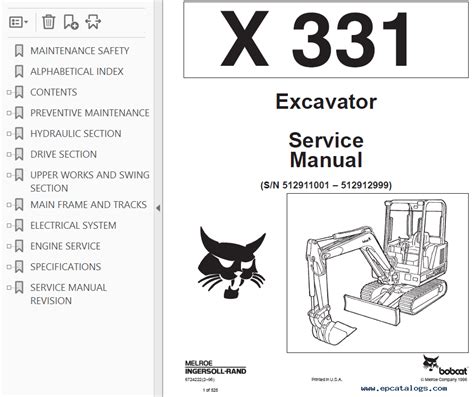 bobcat 331 excavator specifications|bobcat 331 service manual pdf.